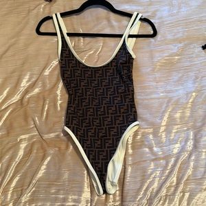 NWOT Fendi One Piece Swimsuit